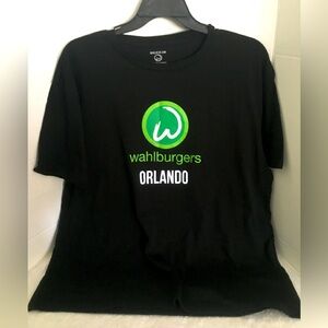 Wahlburgers Orlando - Black T-Shirt 2XL